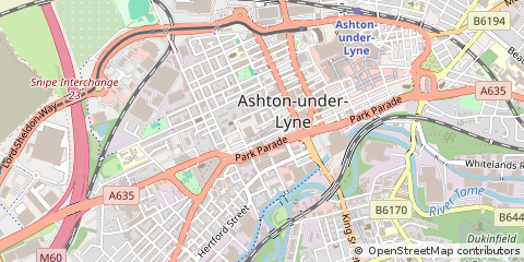 Map of Lancashire