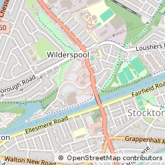 Map of Stockton Heath, Cheshire