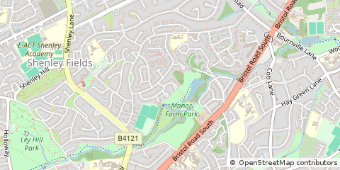 Map of Birmingham