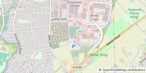 Map of York