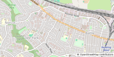 Map of Reading
