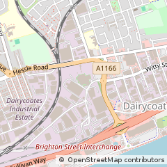 Map of Hull, North Humberside