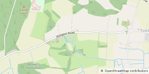 Map of Dorchester, Dorset