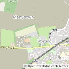 Map of Basingstoke, Hampshire