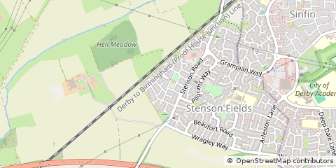 Map of Derby