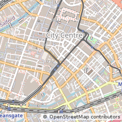 Map of Manchester