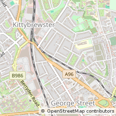 Map of Aberdeen