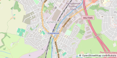 Map of Rochdale