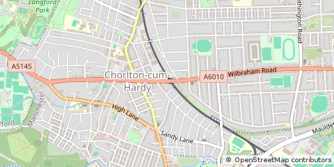 Map of Manchester