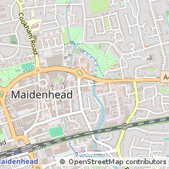 Map of Maidenhead, Berkshire
