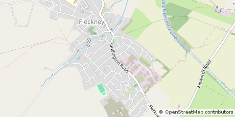Map of Leicester