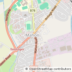 Map of Craigavon, County Armagh