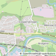 Map of Galashiels