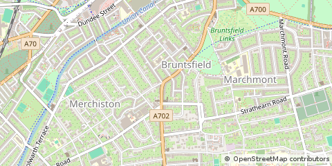 Map of Edinburgh