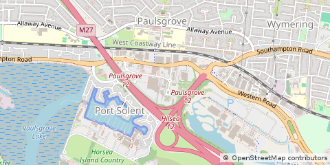Map of Portsmouth, Hampshire