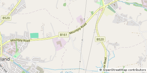 Map of Dungannon, County Tyrone