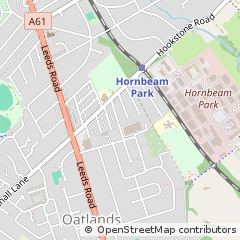 Map of Harrogate, North Yorkshire