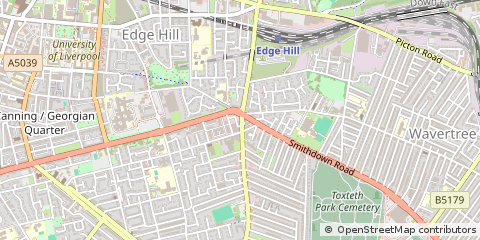 Map of Liverpool