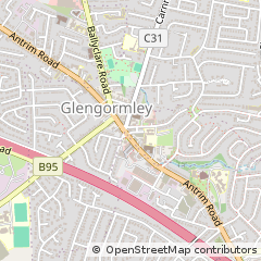 Map of Newtownabbey