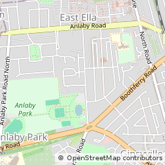 Map of East Yorkshire