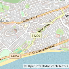 Map of Swansea