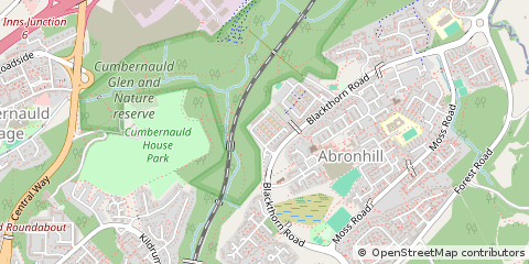 Map of Glasgow