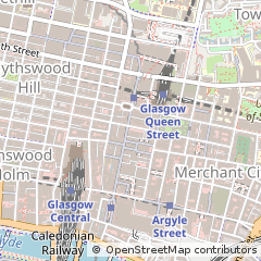 Map of Glasgow