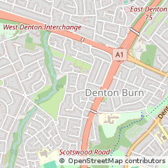 Map of Newcastle Upon Tyne
