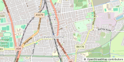 Map of Manchester