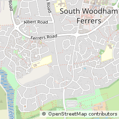 Map of Chelmsford, Essex
