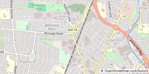 Map of Coventry