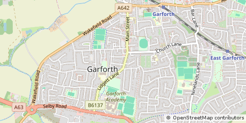 Map of Leeds