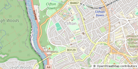 Map of Bristol