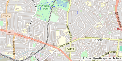 Map of Birmingham