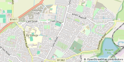 Map of ELY
