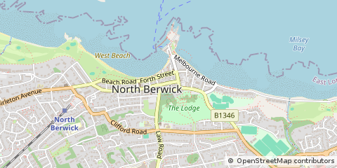 Map of North Berwick