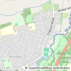 Map of Leicester