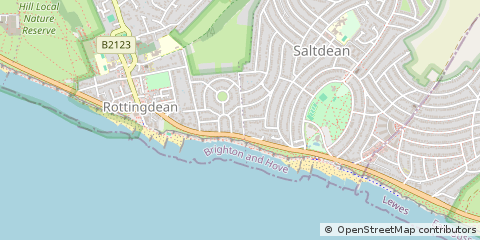 Map of Brighton, East Sussex