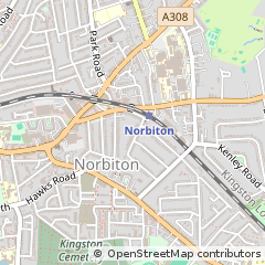 Map of Kingston Upon Thames