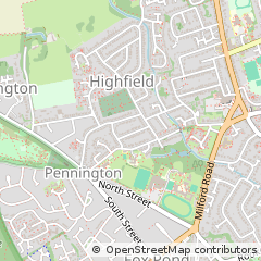 Map of Lymington