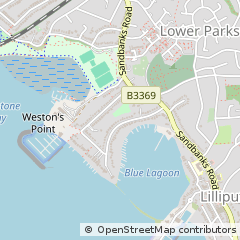 Map of Poole, Dorset