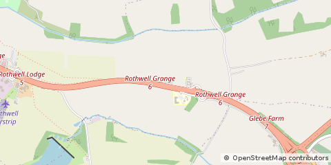 Map of Kettering, Northamptonshire