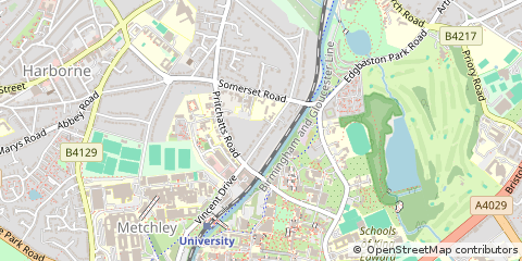 Map of Birmingham