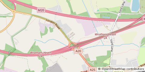 Map of Sevenoaks, Kent