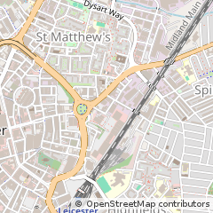 Map of Leicester