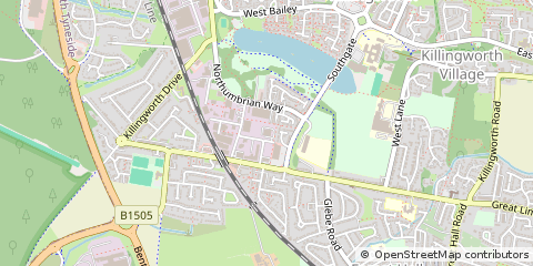 Map of Newcastle Upon Tyne