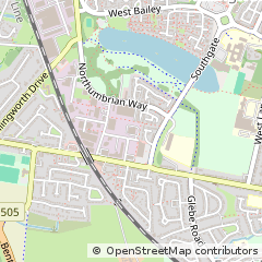 Map of Newcastle Upon Tyne