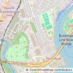 Map of Cardiff