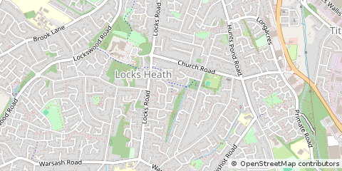Map of Southampton