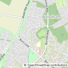Map of Newton Aycliffe, Durham